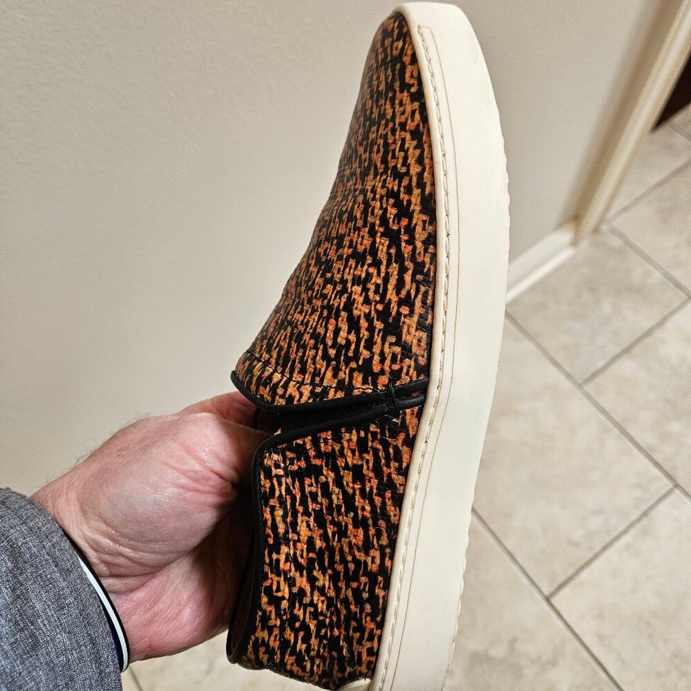Rag & Bone Women's 'Kent' Tweed Print Leather Slip-Ons, Sz 9 (EU 39) - Picture 13 of 16